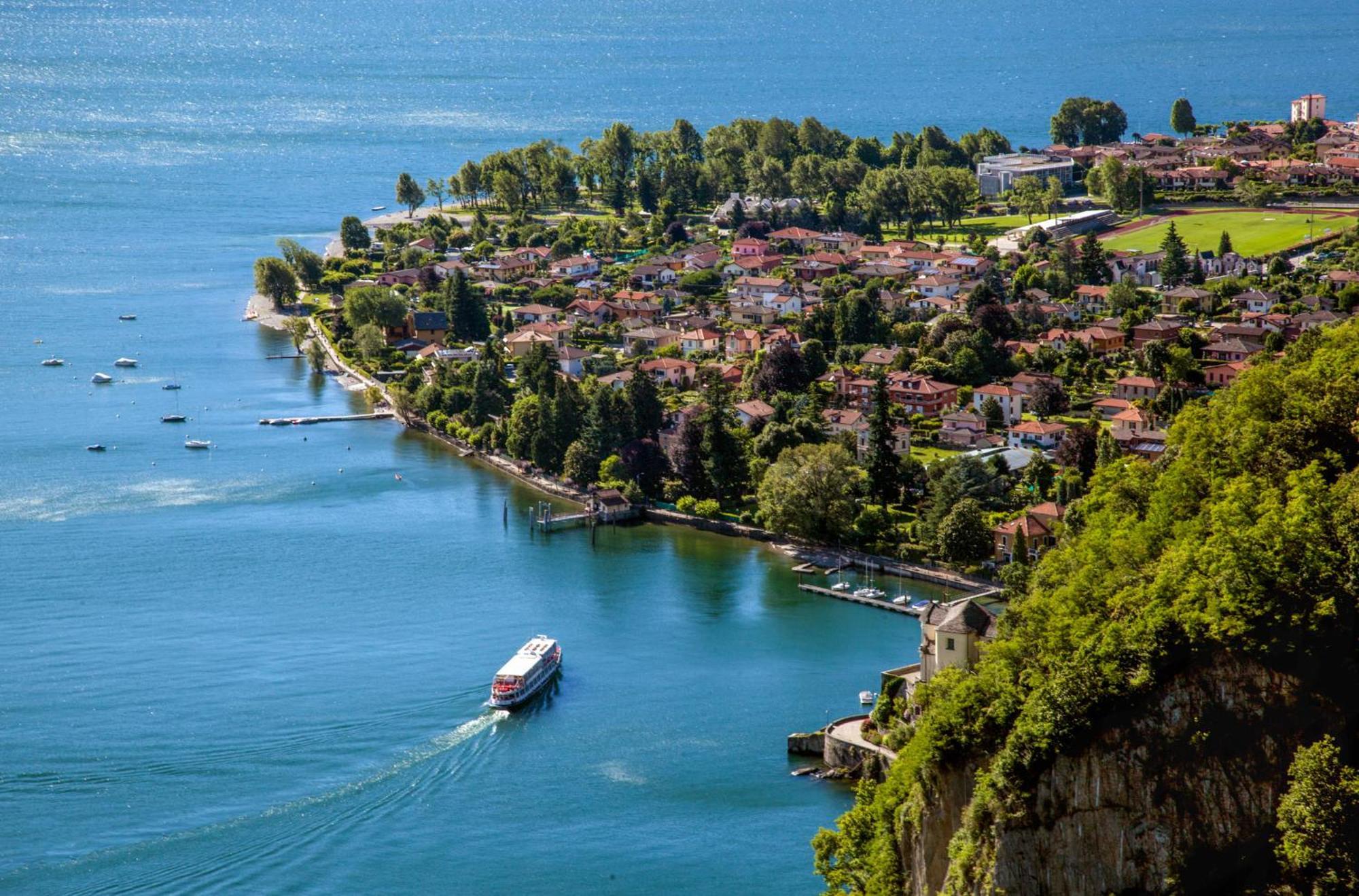 Casa Del Borgo "Aria & Acqua" Sul Lago Maggiore Maccagno Eksteriør bilde