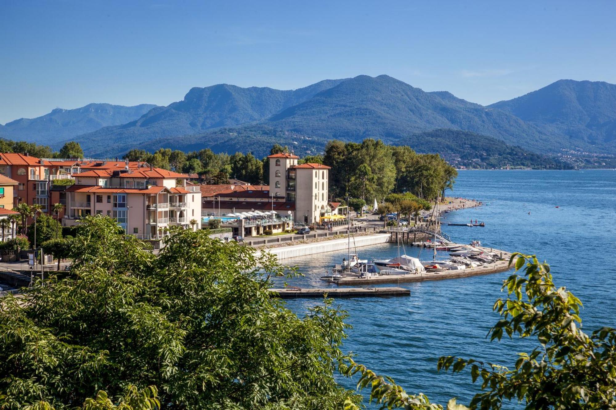 Casa Del Borgo "Aria & Acqua" Sul Lago Maggiore Maccagno Eksteriør bilde